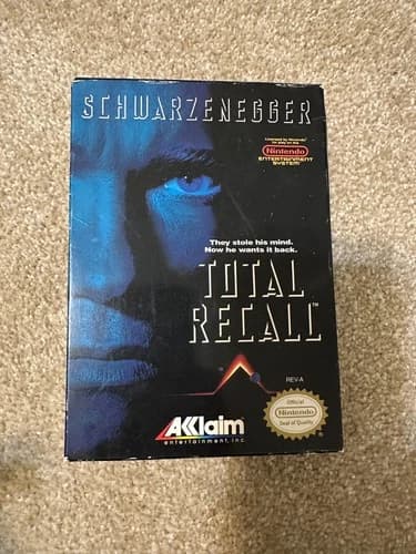 NES NINTENDO TOTAL RECALL COMPLETE IN BOX