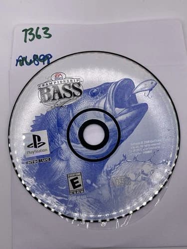 Championship Bass (PlayStation 1) PS1 Disc Only; No Tracking 7363