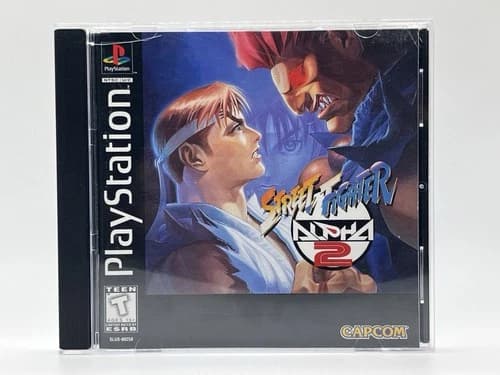 Street Fighter Alpha 2 [PS1] [PlayStation 1] [Complete W Reg Card] [Tested]