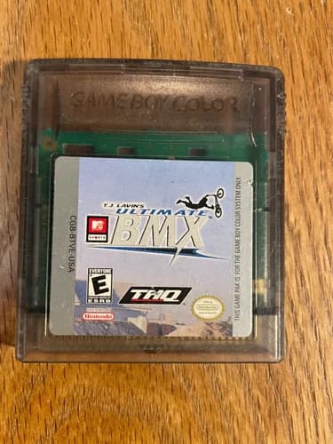 TJ Lavin’s Ultimate BMX Nintendo Gameboy Color Authentic