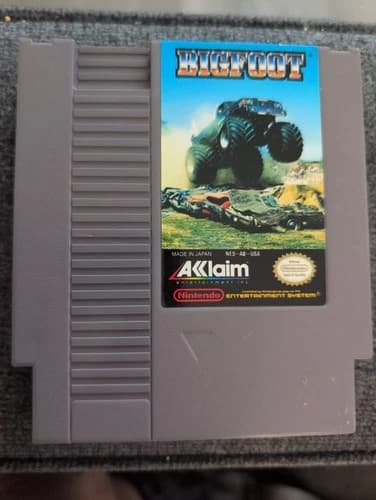 Bigfoot (Nintendo Entertainment System, 1990)