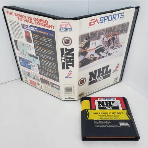 NHL ’94 (Sega Genesis 1993) Cleaned & Tested