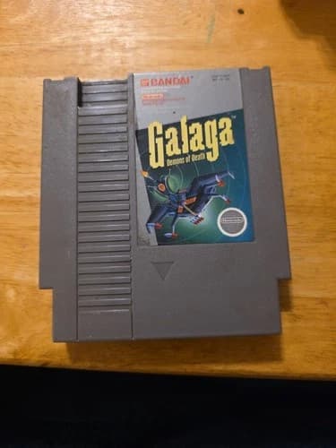 Bandai Galaga: Demons of Death Nintendo NES NTSC-U/C Shooter Arcade 1988