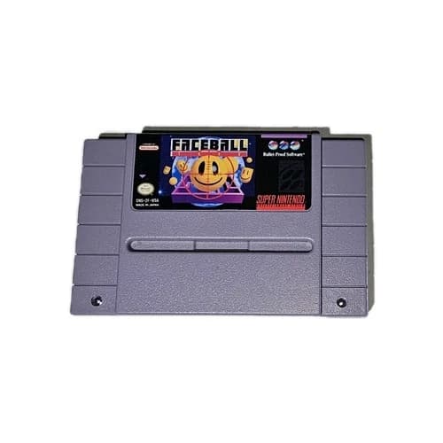 Faceball 2000 (Super Nintendo SNES) Cartridge Only
