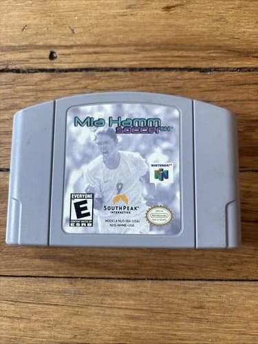 Mia Hamm Soccer 64 For Nintendo 64 - Original Authentic Working Game Nice! N64