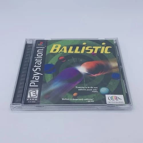Ballistic Sony PlayStation 1 PS1, 1999 - Complete with Manual CIB Tested