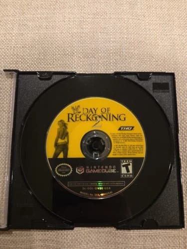 WWE: Day of Reckoning 2 (Nintendo GameCube) Disc Only Professionally Resurfaced