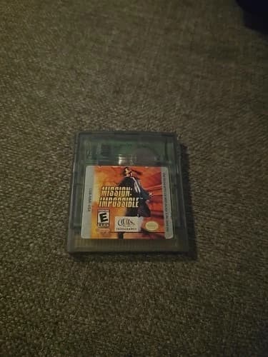 Mission Impossible Nintendo Game Boy Color - Authentic Tested & Working!