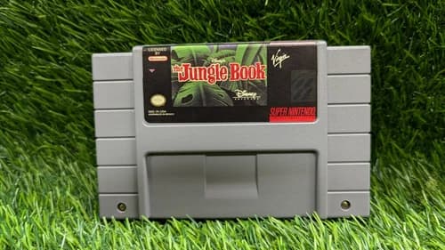 The Jungle Book (SNES, 1994) Authentic Cartridge Only Tested Working