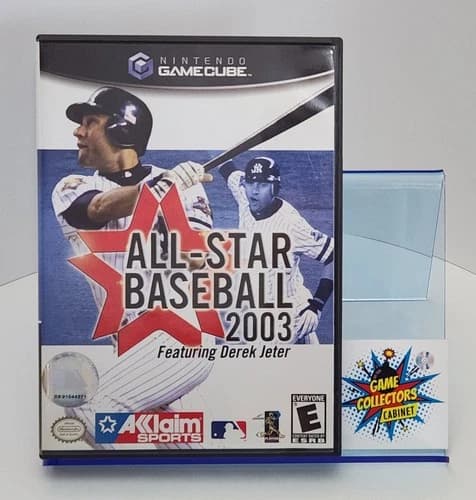 All-Star Baseball 2003 (Nintendo GameCube, 2002) Game CIB Complete Tested