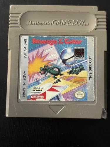 Revenge Of The Gator Pinball Nintendo Gameboy