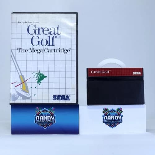 Great Golf Authentic, Tested - Sega Master System