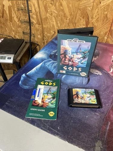 Gods Sega Genesis Complete In Box CIB Great Shape