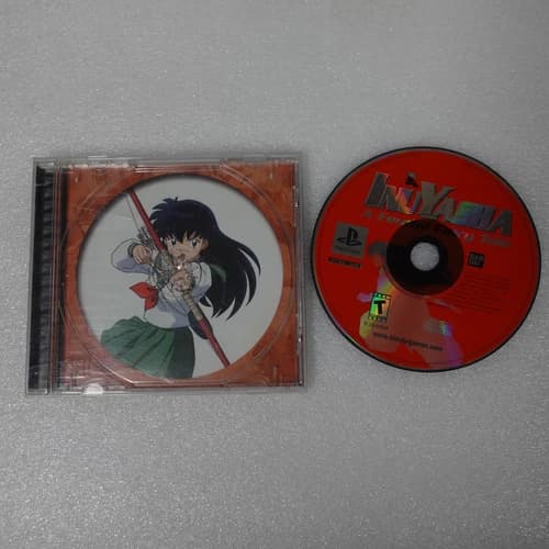Inuyasha: A Feudal Fairy Tale (Sony PlayStation 1 PS1) DIsc Only
