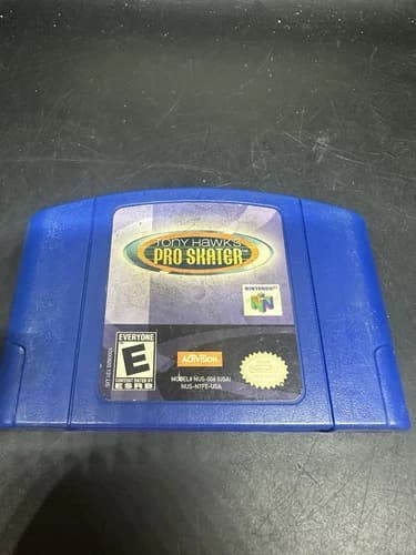 Tony Hawk’s Pro Skater (Nintendo 64 N64) Authentic Cartridge Tested