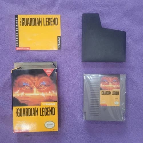 NES Nintendo THE GUARDIAN LEGEND Complete CIB Box