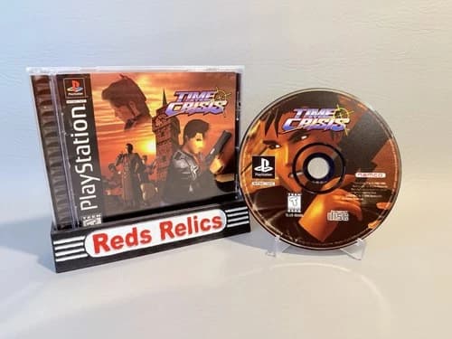 Time Crisis for Sony PlayStation PS1 - Complete CIB - Very Good