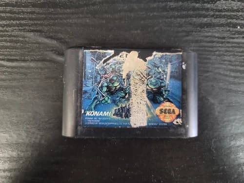 Teenage Mutant Ninja Turtles: Hyperstone Heist for Sega Genesis Cart Good Shape