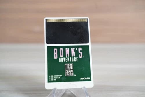 Bonk's Adventure (TurboGrafx-16, 1990) Game Only Tested & Works Authentic HuCard