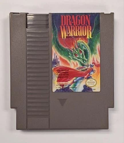 Dragon Warrior - NES (Tested and Working)