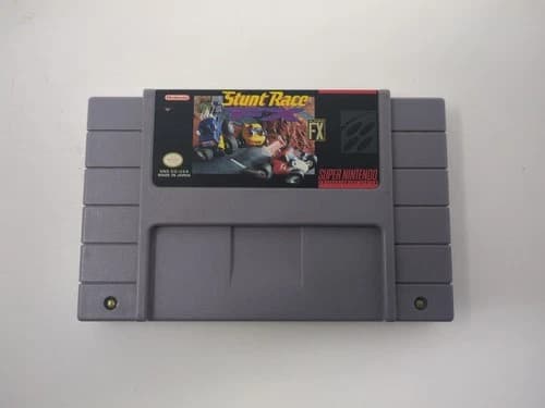 Stunt Race FX Cartridge Only (Super Nintendo, 1994) Tested SNES Racing