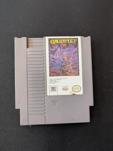 Gauntlet II - Nintendo NES Game - Authentic - Tested - Free Shipping