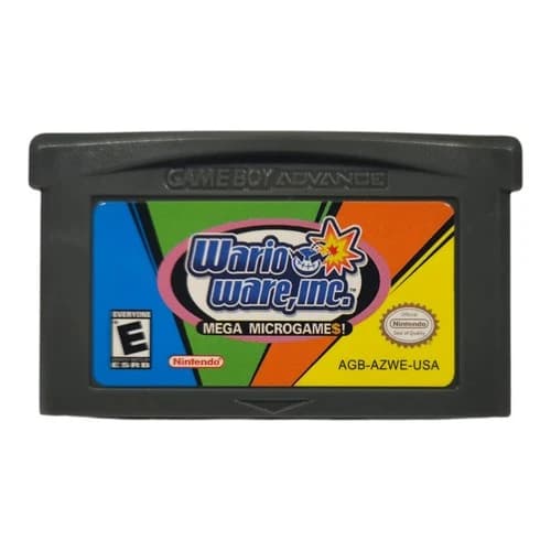 WarioWare Inc Mega Microgame$! GBA Video Game Gameboy Advance 2003