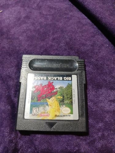 Black Bass: Lure Fishing (Nintendo Game Boy, 1994)