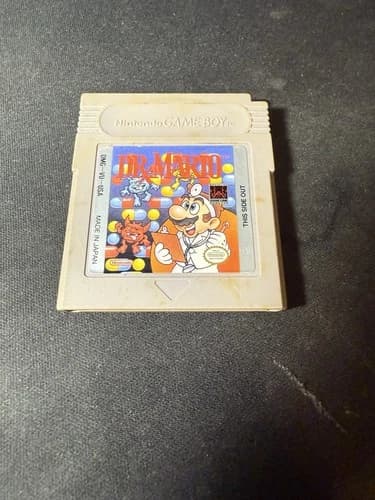 Nintendo Game Boy Dr. Mario Cartridge Only Authentic Tested Works