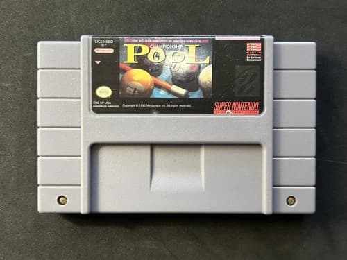 Championship Pool SNES - Cartridge Only - Tested