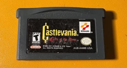 Castlevania Circle of the Moon Nintendo Game Boy Advance Gameboy Authentic