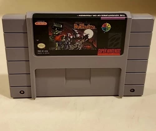 Adventures of Dr. Franken (Super Nintendo, 1993) SNES Game Authentic OEM TESTED