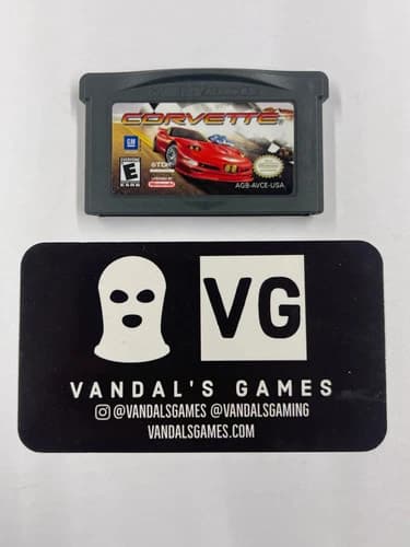 GBA - Corvette Nintendo Gameboy Advance Cart Only #111