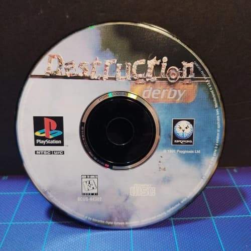 Destruction Derby (Sony PlayStation 1, 1995) PS1 Disc Only TESTED