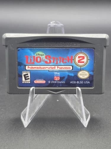 Nintendo Game Boy Advance Lilo Stitch 2 Hamsterviel Havoc Cartridge Only Tested