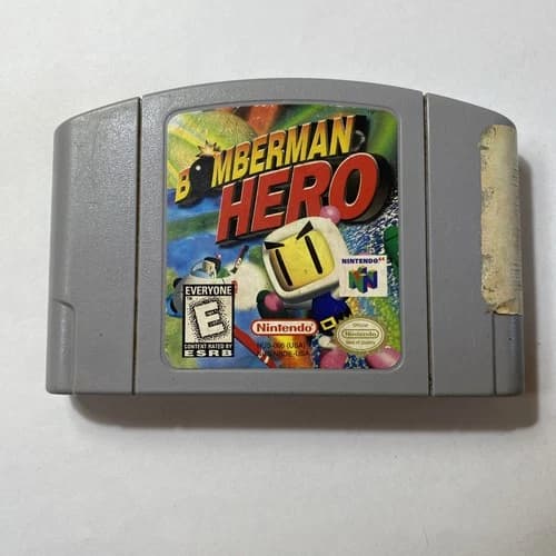 Bomberman Hero (Nintendo 64 N64, 1998) Authentic Cartridge Only TESTED