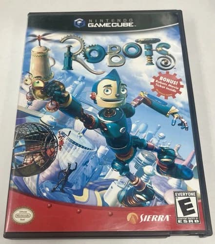 Robots (Nintendo GameCube, 2005) Tested Cleaned In Extremely Good Condition