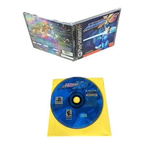 Sony PlayStation 1 PS1 CIB COMPLETE TESTED Mega Man X6