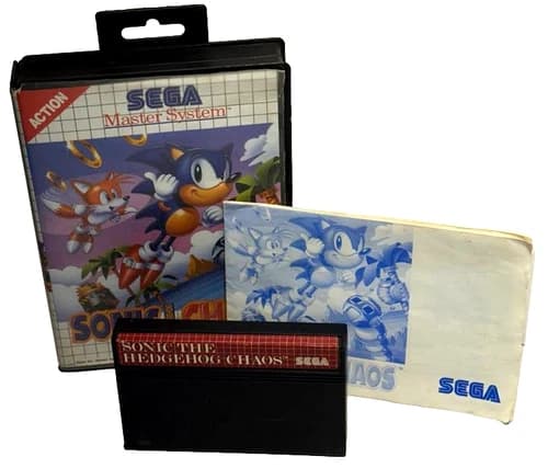 Sonic The Hedgehog Chaos Sega Master System *Complete*