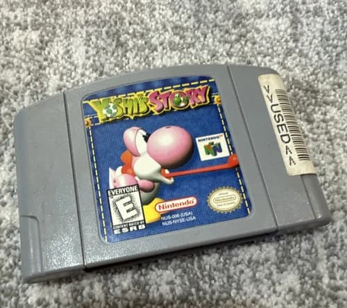 Nintendo Yoshi's Story for Nintendo 64 N64 Game Cartridge, E, NTSC-U/C