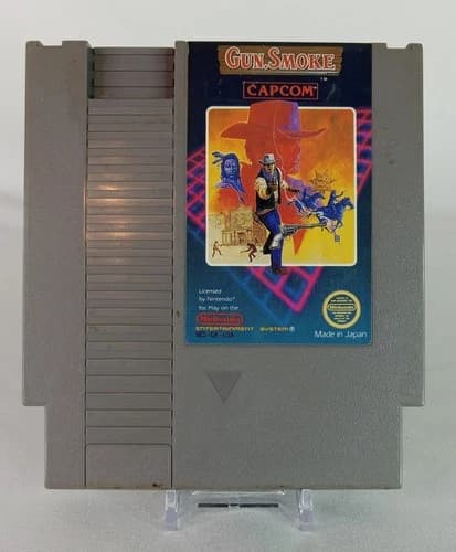 Gun.Smoke (Nintendo Entertainment System NES, 1988) Tested Working