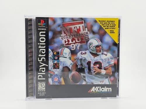 Sony Playstation 1 PS1 NFL Quarterback Club 97 CIB Cleaned & Tested