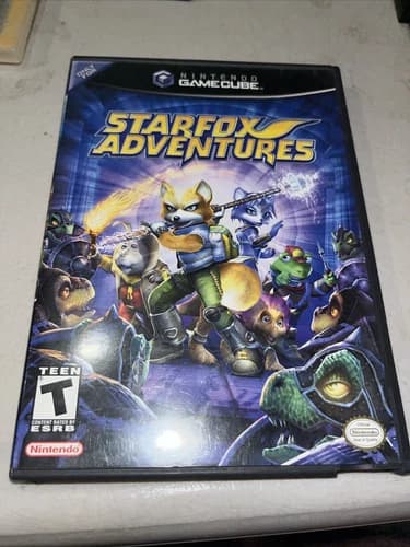 Starfox Adventures (Nintendo GameCube, 2002) Black Label