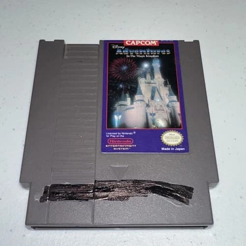 Disney's Adventures In The Magic Kingdom Vintage NES Game...Works!!