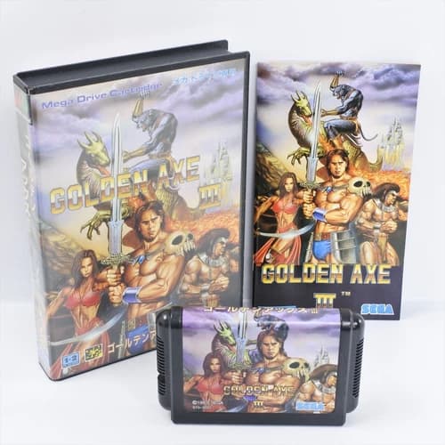 GOLDEN AXE III 3 Mega Drive Sega 2187 md