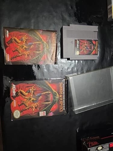 Swords and Serpents (Nintendo Entertainment System, 1990) NES. CIB