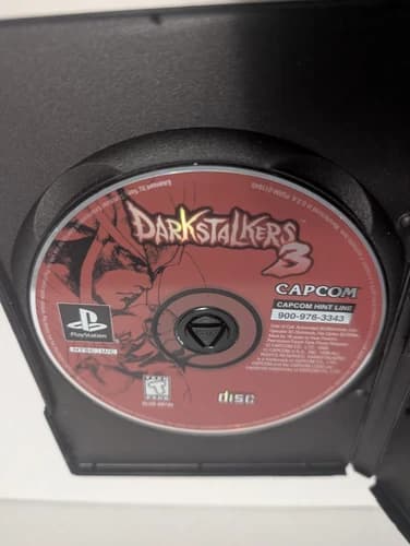 Darkstalkers 3 Sony PlayStation 1 PS1 Game Disc Only Tested