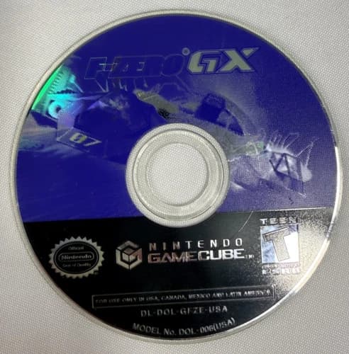 F-Zero GX (Nintendo GameCube, 2003) Disc Only Tested