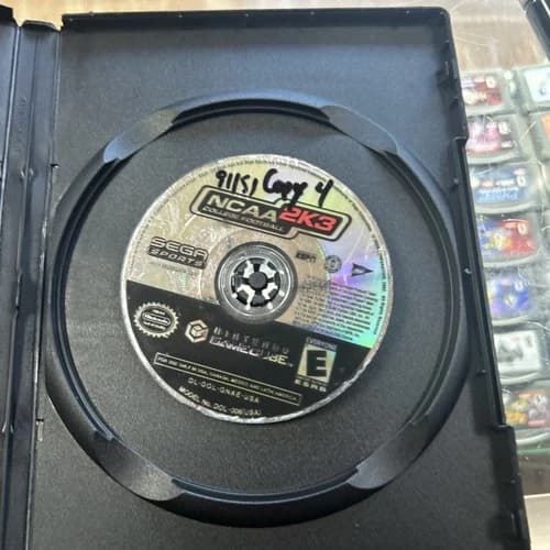 NCAA College Football 2K3 (Nintendo GameCube, 2002) Disc Only
