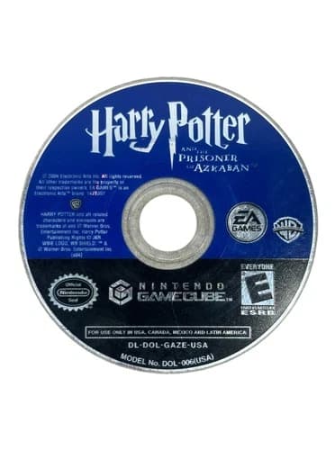 Harry Potter and the Prisoner of Azkaban (Nintendo GameCube, 2004) Disc Only